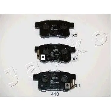 Колодки тормозные HONDA ACCORD 2.0-2.4 мКПП 08- задние JAPKO 514