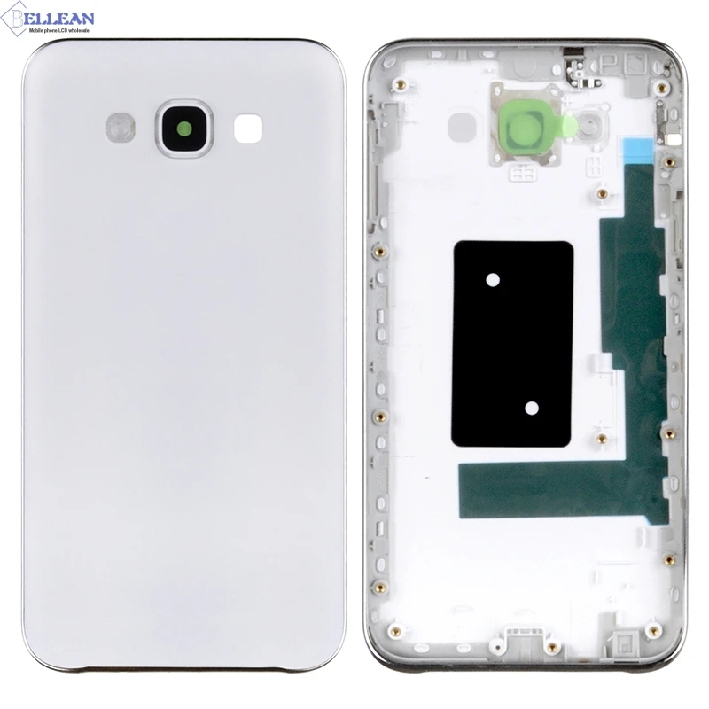 10 шт. Catteny E700 Задняя крышка батареи для samsung Galaxy E700 Задняя крышка батареи задняя крышка задняя дверь корпус со средней рамкой Замена