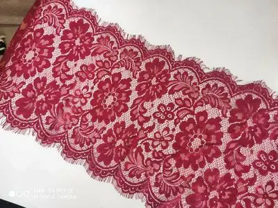 color 3 23 цветные ресницы кружево ткань DIY Ручная работа одежда юбка кружевная бейка для отделки нижнего белья Текстиль для дома ткань - Цвет: color 3