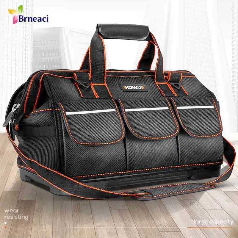

New Wear-resisting Toolkit Multifunction Waterproof High Capacity Tool Bags Box Shoulder Bags Handbag 4 Optional Affordable