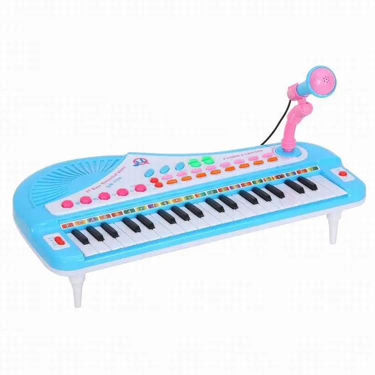 Children Multi-functional Electronic Keyboard with Microphone Small Educational Vocal Music Toy xue xi qin Music ENLIGHTEN Toy
