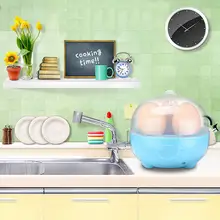 Auto-Off Mini Egg Cooker Boiling 3-Eggs Boiler Poacher Steamer Kitchen Tool*