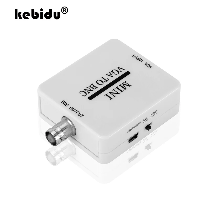 

For 1080P HDTV Monitor Mini HD VGA to BNC Video Converter Box Composite Adapter Conversor Digital Switcher Box With USB Cable