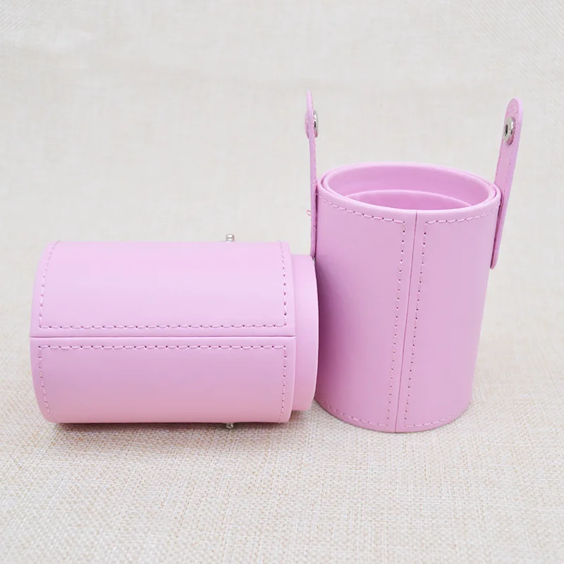 Bag Round Pink MB01 популярная деревянная Кисть для нанесения основы, бровей, теней для век, набор кистей для макияжа, кисть, косметическая кисть Инструменты - Handle Color: Bag Round Pink
