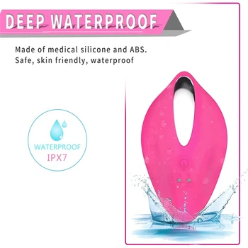 Wearable Panty Vibrator with Wireless Remote Control Panties Vibrating Patterns Clitoral Stimulator Sex Toys for Women Couples 3