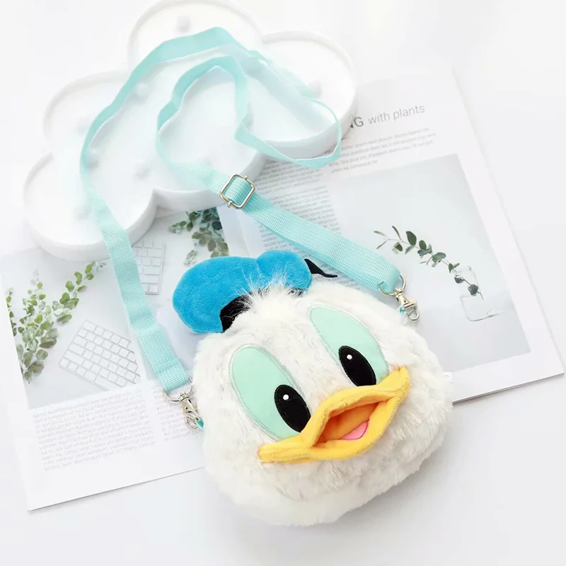 Melody Duffy Duck модные аниме плюшевые сумки на плечо мягкий мультфильм Tote повседневное пушистые куклы телефон сумка для девочек