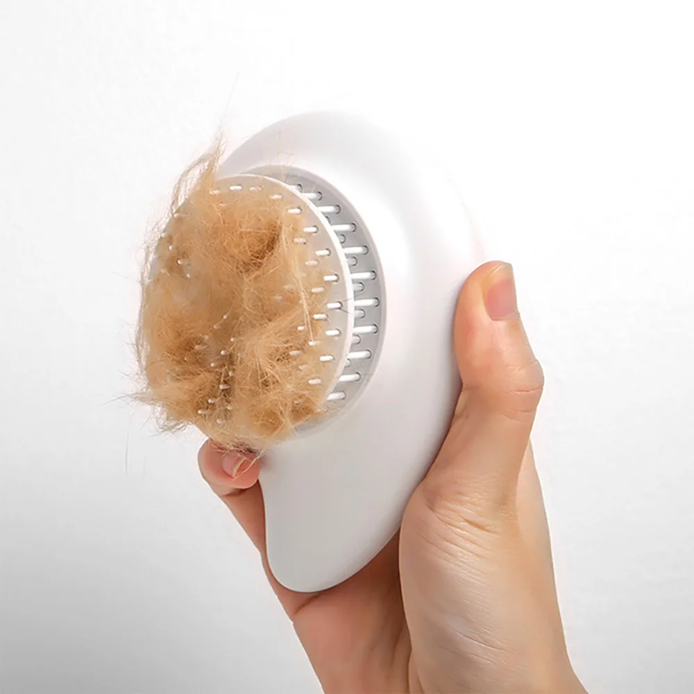 Cat Hair Removal Comb Pet Grooming Brush Dog Puppy Cleaning Cat Massage Automatic Hair Brush Remover Tool