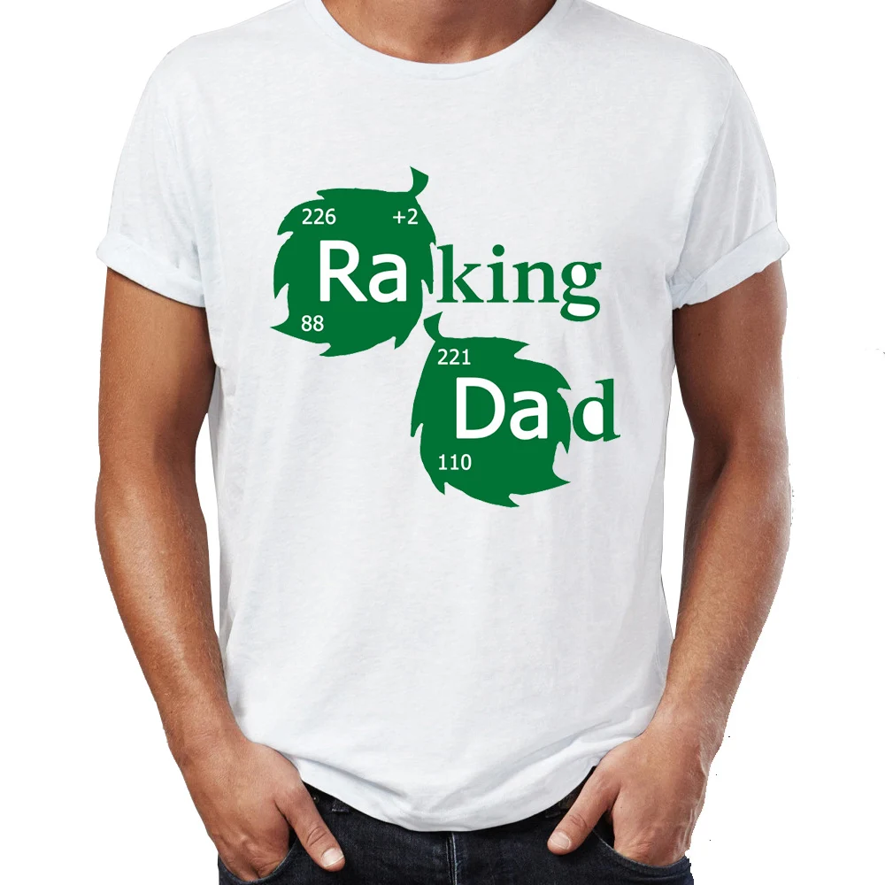 

Men's T Shirt Raking Dad Funny Tee