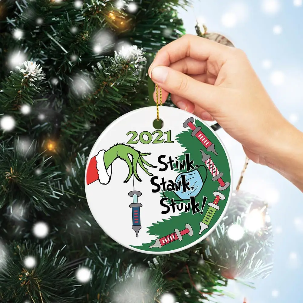 Alivans Christmas Ornament 2022 2021 Ornament Year Of Quarantine Ornament 2022 Christmas Ornament Gifts For  The New Year Natale Xmas Christmas Wholesale|Pendant & Drop Ornaments| -  Aliexpress