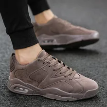 Men Athletic Shoes Autumn New Style Men Air Cushion Damping Running Shoes Low Top Students Men's Stylish Years Casual Shoes Men'