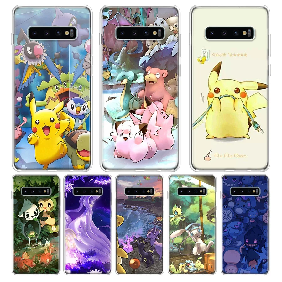 Erilles защитный чехол для телефона с рисунками в виде покемонов samsung Galaxy A50S A10S A20S A10
