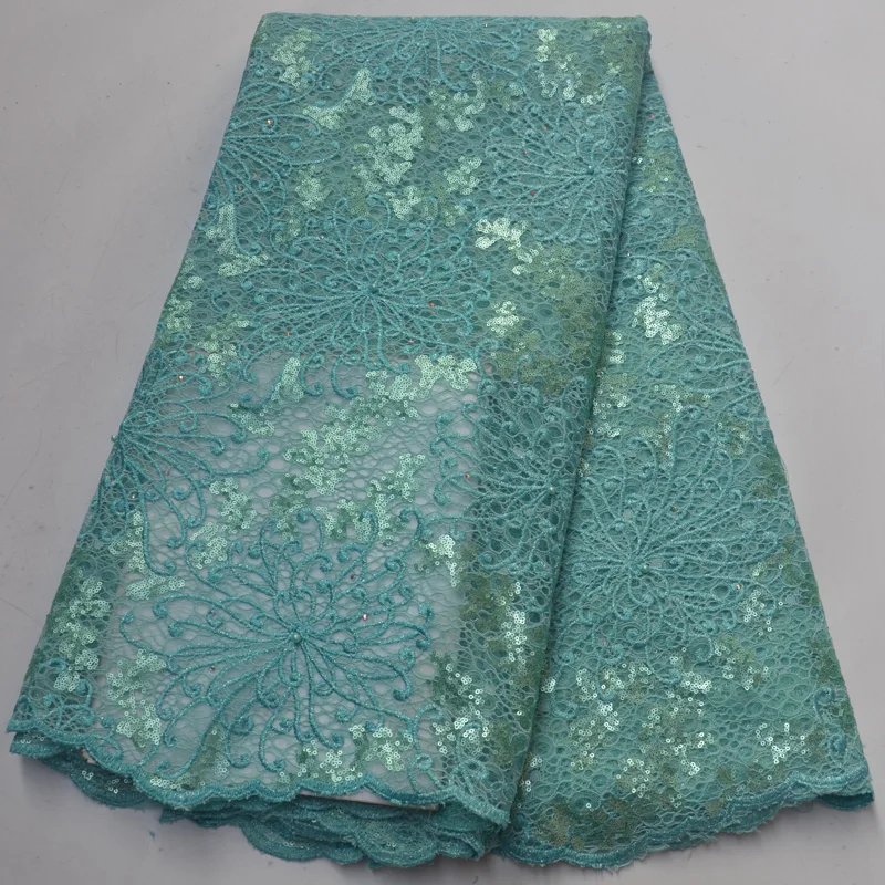 5 ярдов/шт. Высококачественная французская сетчатая кружевная ткань