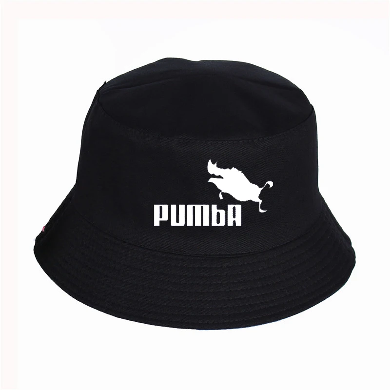 2019 new Pumba logo Print Panama Bucket Hat High Quality Cap Summer Sport Sun Visor Fishing Fisherman | Аксессуары для одежды