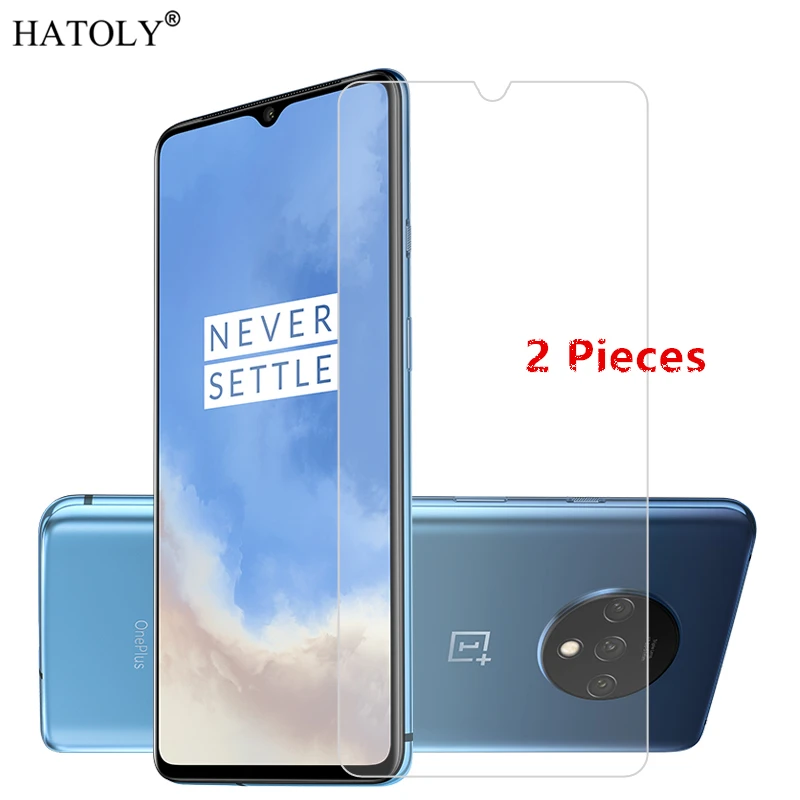 2Pcs Для OnePlus 7T стекла для закаленное стекло Фильм HD 9Н Жесткий телефон Screen Protector