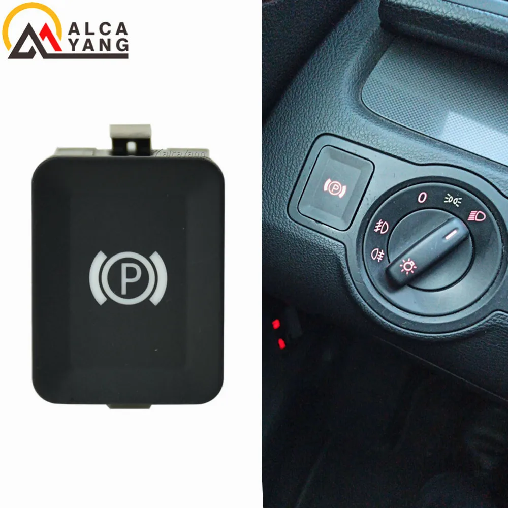 Bouton De Frein à Main électronique Pour VW Passat B6 / R36 / Passat CC – Remplace 3C0927225B – Compatible 2005-2012