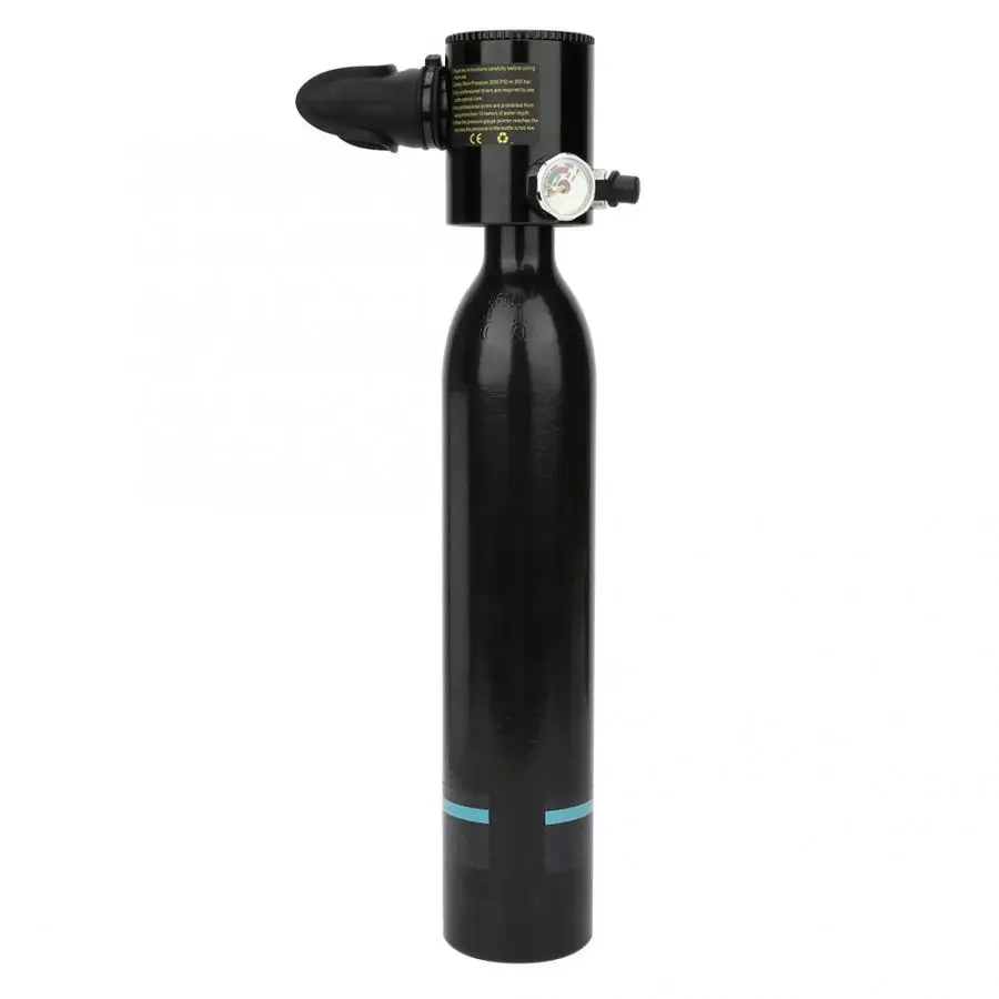 Силиконовый 0.5L кислородный подводный респиратор для подводного плавания кислород 20 МПа кислород для дайвинга
