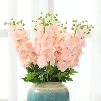 

Lan Kwai Fong Artificial Flower Handfeel Single Stem Polyester Ribbon Imitation Flowers Wedding Exhibition Photography Home Deco