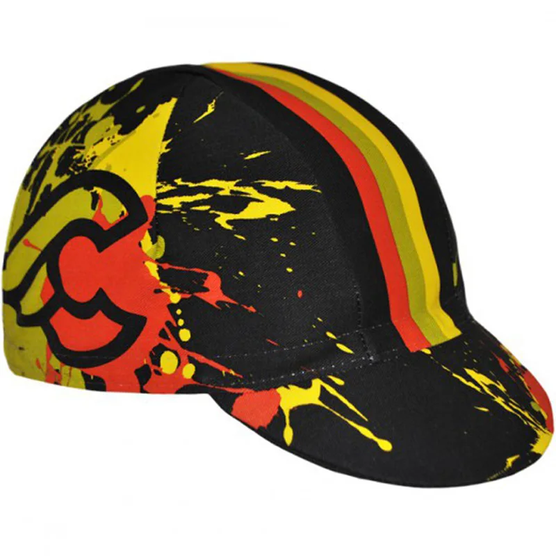Cycling Caps Man And Woman Splash Ink New Classical