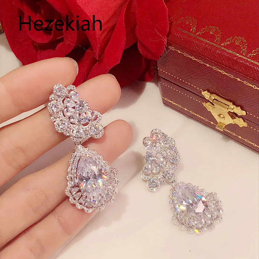 Hezekiah S925 Серебряные темпераментные женские серьги Роскошные высококлассные банкетные серьги французское качество танец