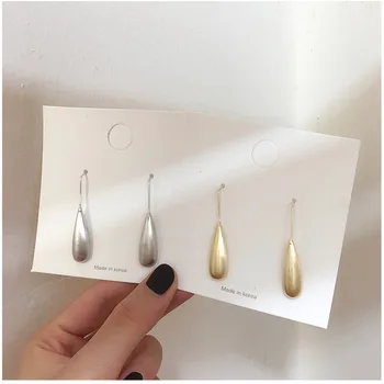 

2020 Vintage Matt Metal Drop Dangle Earrings For Women Figure Face Long Round Pendant Earring Matte Texture Pendientes Jewelery