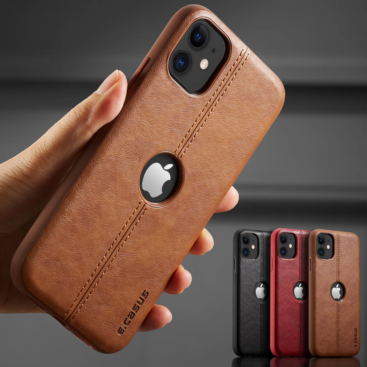 Чехол для iPhone 11 Pro Max новый тонкий роскошный кожаный чехол накладка 12 max XR XS MAX 8 7 6 Plus