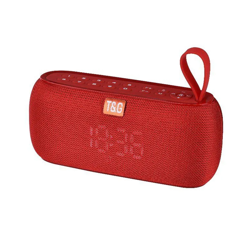 New Portable Speakers Bluetooth Alarm Clock Temperature Display Bass Digital Choose Song Waterproof TG177 Wireless Loudspeaker New Portable Speakers Bluetooth Alarm Clock Temperature Display Bass Digital Choose Song Waterproof TG177 Wireless Loudspeaker
