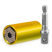 Универсальный динамометрический ключ Волшебная рукоятка гаечного ключа Многофункциональная Универсальная трещотка 7-19 мм адаптер для дрели ручные инструменты