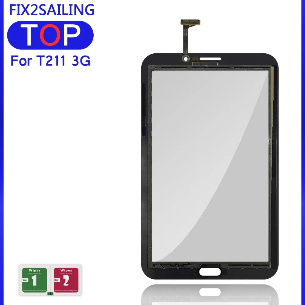 7," Экран тестирование для Samsung Galaxy Tab 3 7,0 SM-T210 SM-T211 T210 T211 сенсорный Панель планшета Стекло Сенсор Замена