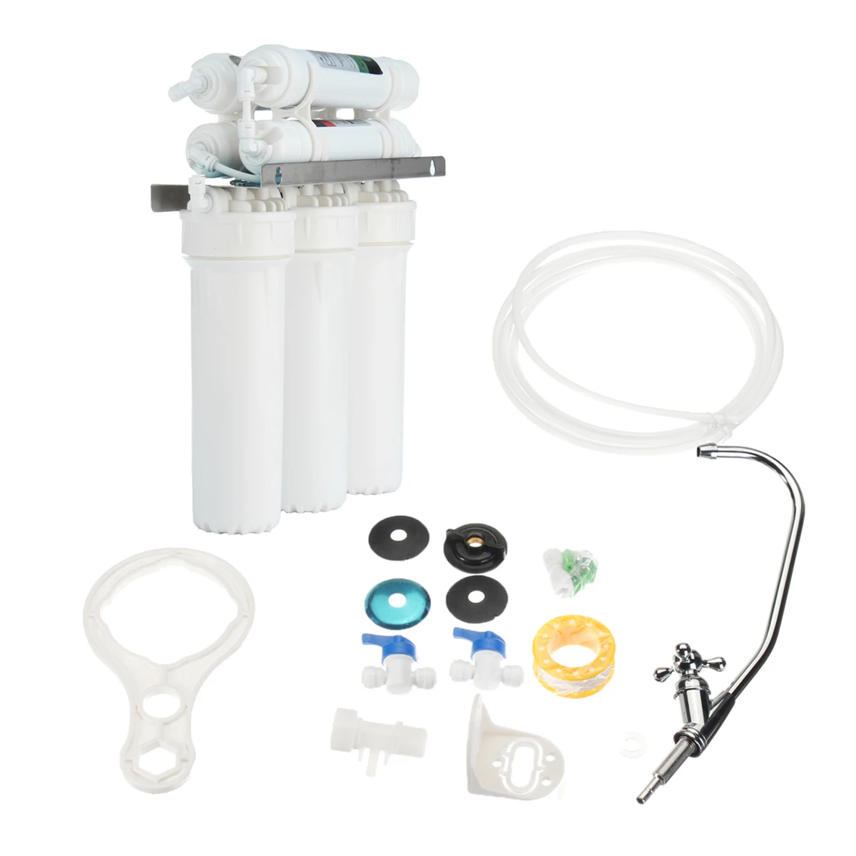7 Stage Drinking UF Ultrafiltration Water Filter System Home Kitchen Purifier Water Filters With Faucet Valve Water Pipe afbeelding