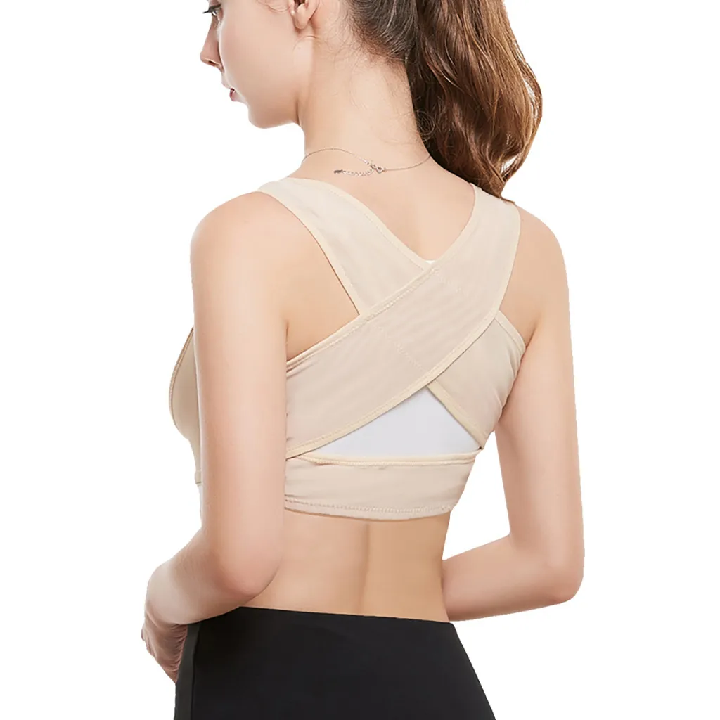 Adjustable Back Brace Posture Corrector Back Spine Support Brace Belt Shoulder Lumbar Correction Bandage Corset For Men Women#p1