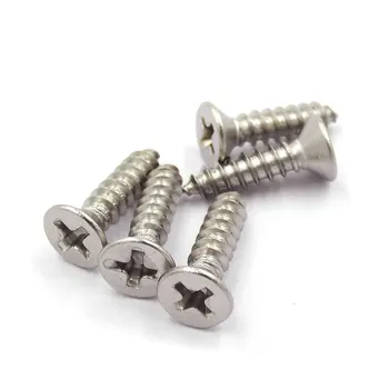 

500pcs/lot 304 stainless steel countersunk tapping screw M3/3.5/4/4.2 stainless steel tapping screw