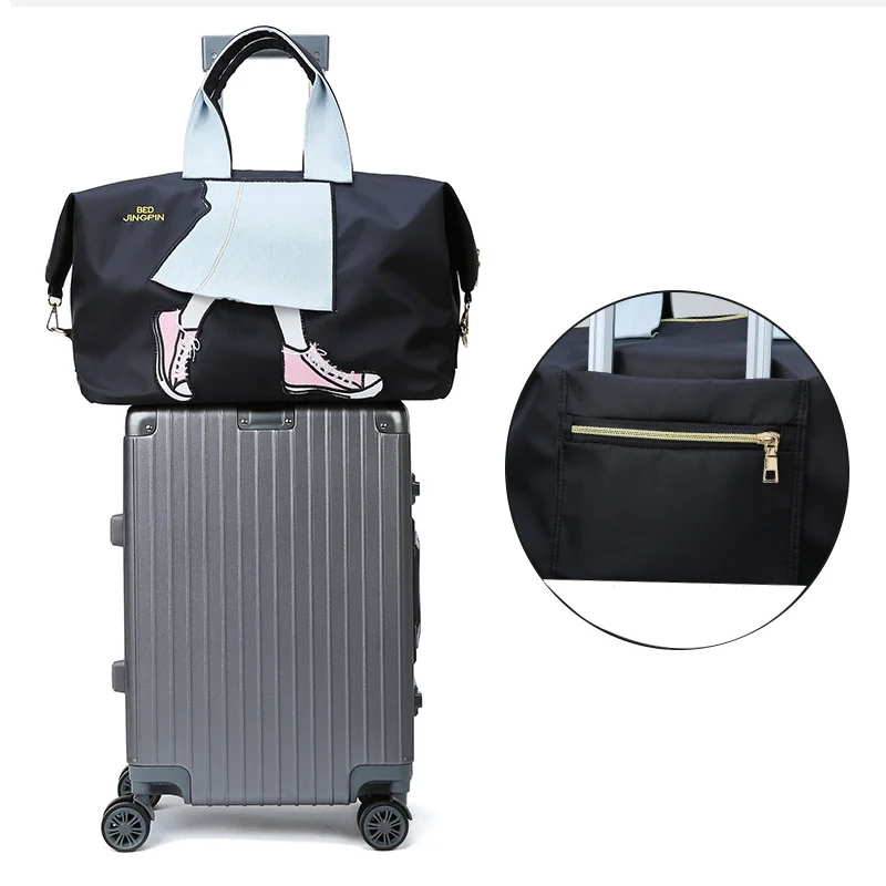 Ceny Nowa torba podróżna kobiety jest torba worek pojemna torba sportowe wielofunkcyjne torba Oxford tkaniny pakiet weekendowy Travel Duffle