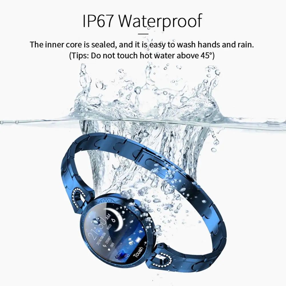 

AK15 Fitness Bracelet Sport Health Bracelet Heart Rate Monitoring Blood Pressure Women Watches For Android IOS Smart Watch Band