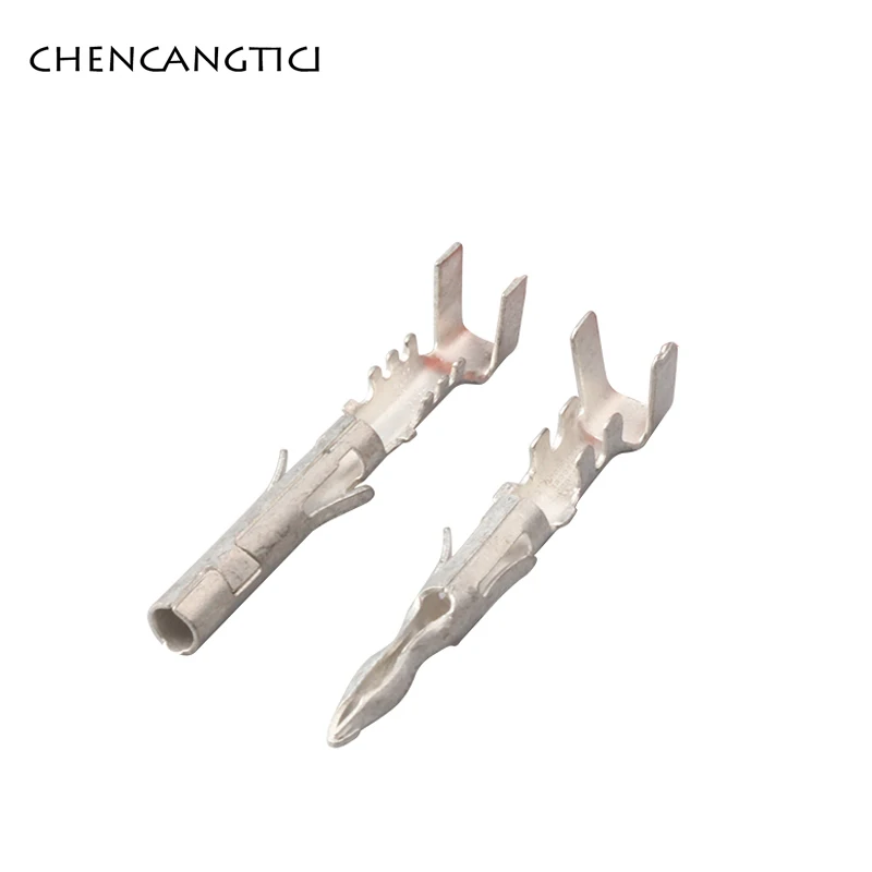 Automotive Brass Crimping Wire Terminal Delphi Male Or Female 2.5 MM Cable Connector Contact Pins 12124580 DJ222-2.5B | Обустройство