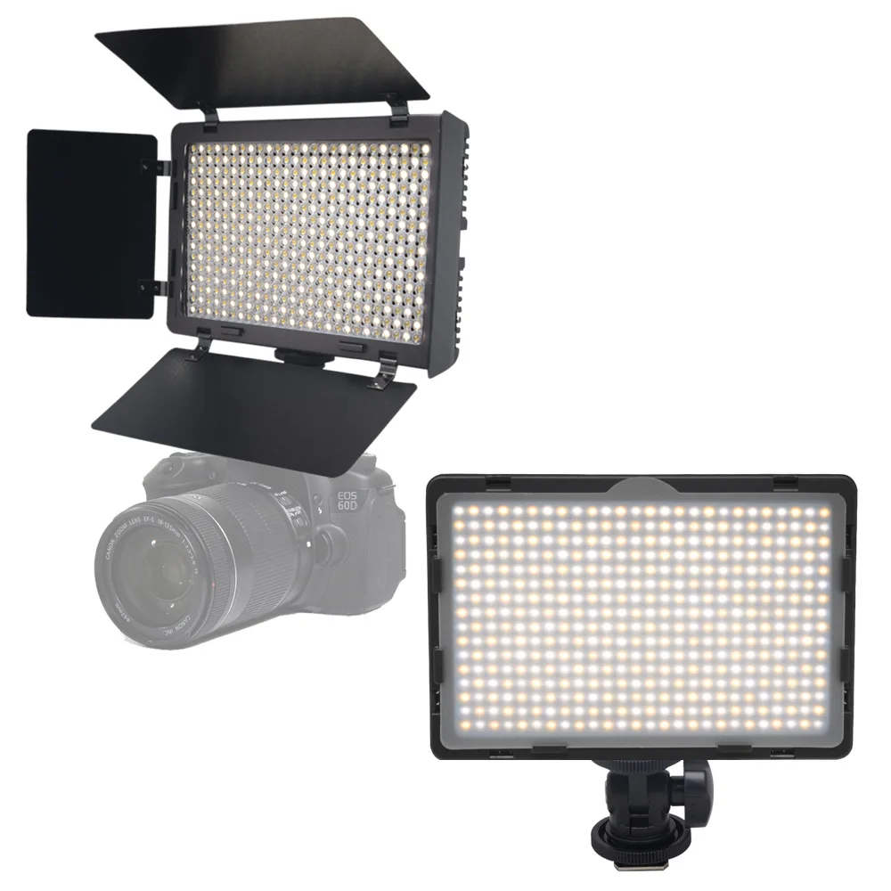 

Venidice LE-410B Photographic Lighting SLR Camera LED Fill Light Photographic Lighting 16:9 Screen Dimming Photographic Lighting