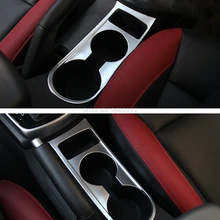 Для Kia Rio 4 X-line карбоновый подстаканник, Накладка для украшения интерьера, аксессуары для стайлинга автомобилей