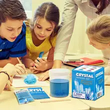 

DIY Faux Crystal Growing Kit Crafts Science Experiment Students Educational Toy