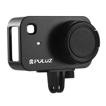 

PULUZ Aluminum Alloy Protetcive Frame Mount Housing Shell Case Protection with Lens Cover for Xiaomi 4K Action Camera