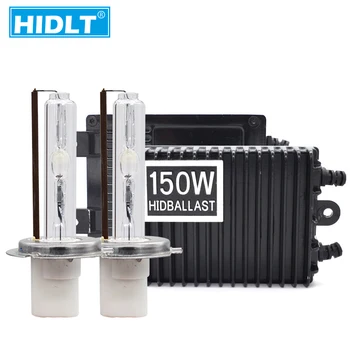 

HIDLT 1 Set 12V Car Light Xenon Kit 150W H1 H3 H7 H11 9005 9006 D2H Xenon Bulbs 4300K 6000K 5000K 8000K HID Slim Ballast Kit