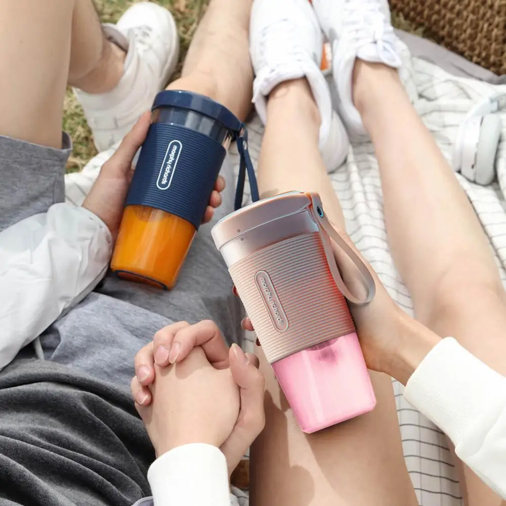 XIAOMI MIJIA Morphy фруктовая чашка, маленький портативный блендер, электрическая кухонная соковыжималка, миксер, Кухонный комбайн, 300 мл, зарядка, 40 секунд, быстрая