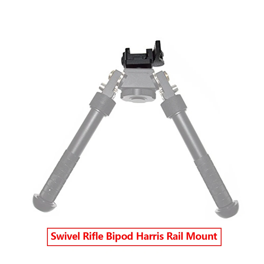 

Tactical V8 Swivel Rifle Gun Bipod Adapter Harris Rail Mount For Air Rifle Sniper 6"-9" Telescopic Foothold Hunting Accessories