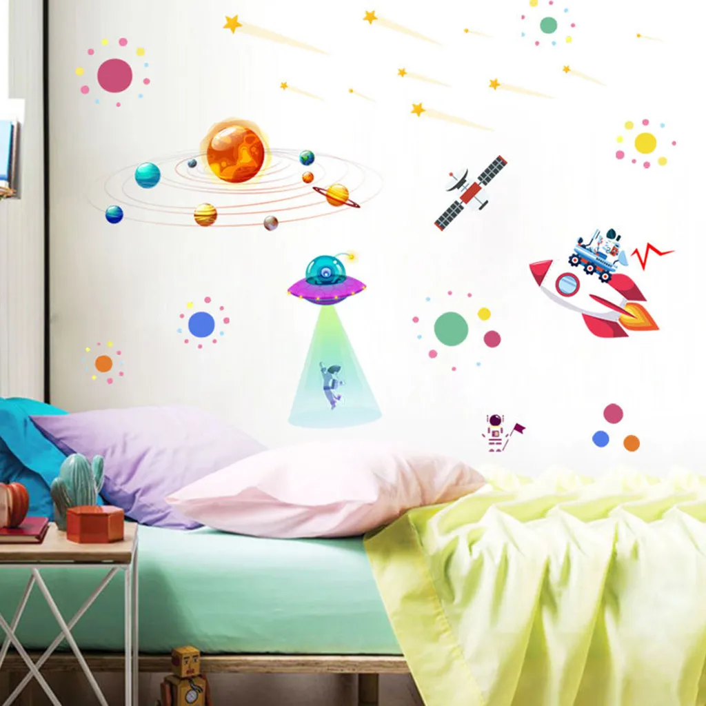 Свежий зеленый сад растение плинтус стены стикер украшение дома стены