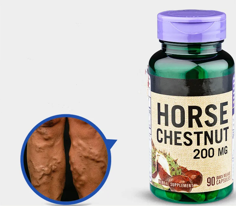 

Horse chestnut seed extract improves leg muscle spasm to prevent varicose veins