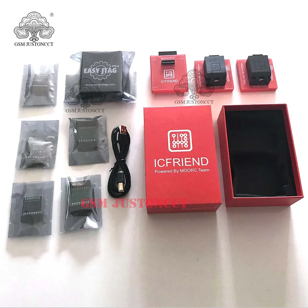 Оригинальный новый набор ICFriend 3 в 1 UFS Chip Reader ( ufs bga 254 153 2 и bga95) z3x легкий JTAG Plus