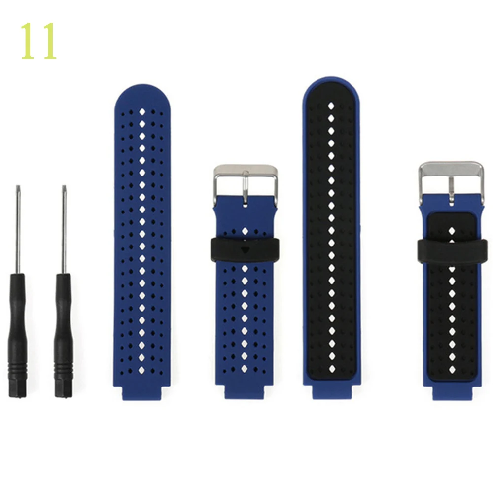Силиконовый ремешок для часов браслет для Garmin Forerunner для Garmin Forerunner220/230/235/620/735/S20/S5/S6 умные аксессуары