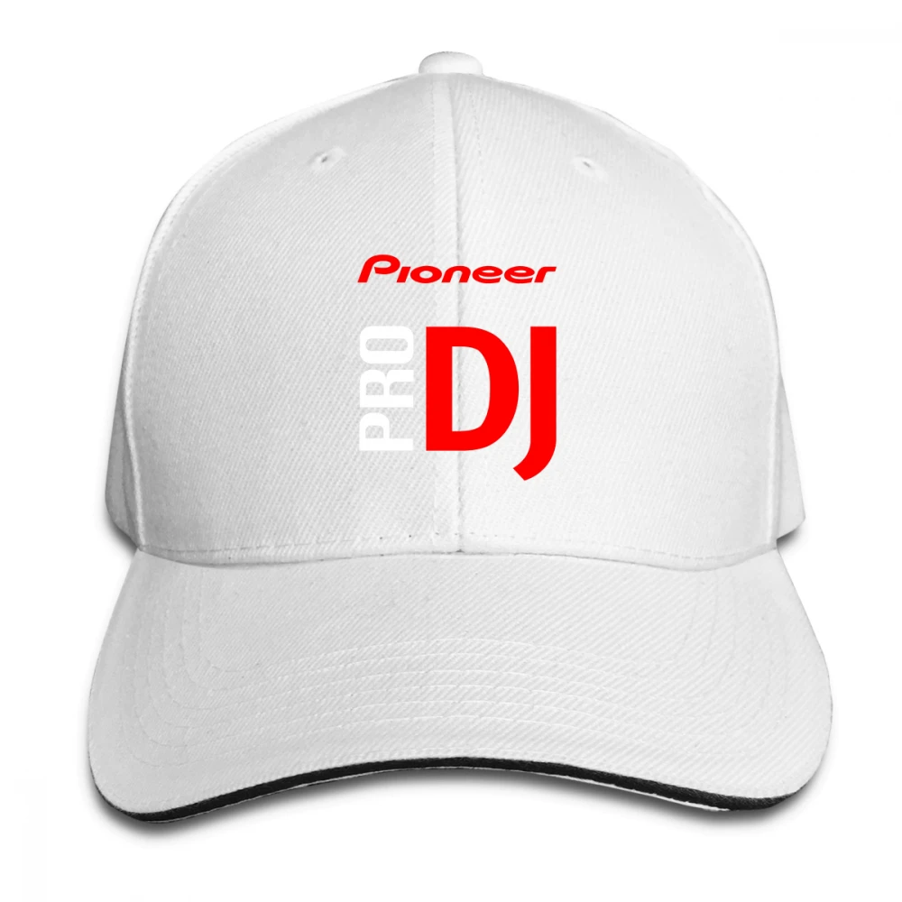 Мужская и женская Pioneer DJ PRO бейсболка с принтом Регулируемая унисекс на заказ хип-хоп бейсболка головные уборы
