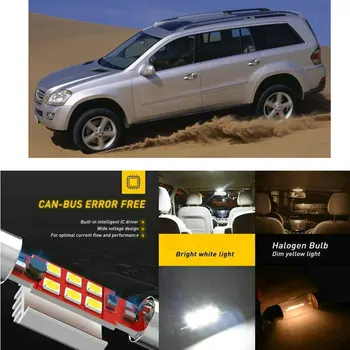 

LED Interior Car Lights For MERCEDES-BENZ g class w461 w463 gl class x164 x166 car accessories lamp bulb error free