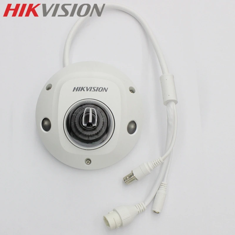 HIKVISION внешняя версия Φ 4 МП Мини купольная IP камера с поддержкой PoE Встроенный