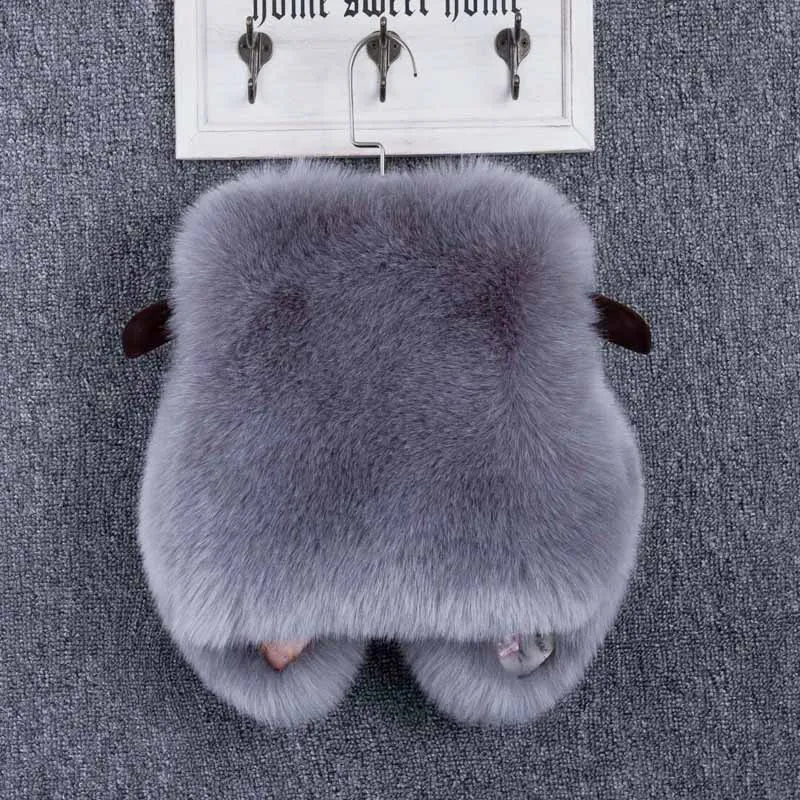 Autumn Winter Faux Fur Coat Women Casual Elegant Slim Thick Warm Short White Vest Oversize Fur Jackets Female Plush Outwear