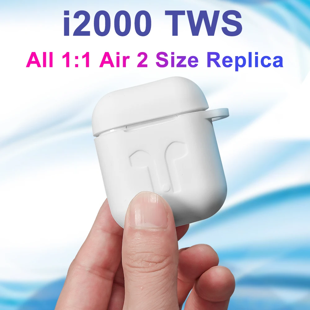 

i2000 TWS Bluetooth 5.0 Earphone Wireless Earbuds Pop up Headsets In-Ear Detection Earplug Wireless Charging PK i100 i200 Air 2